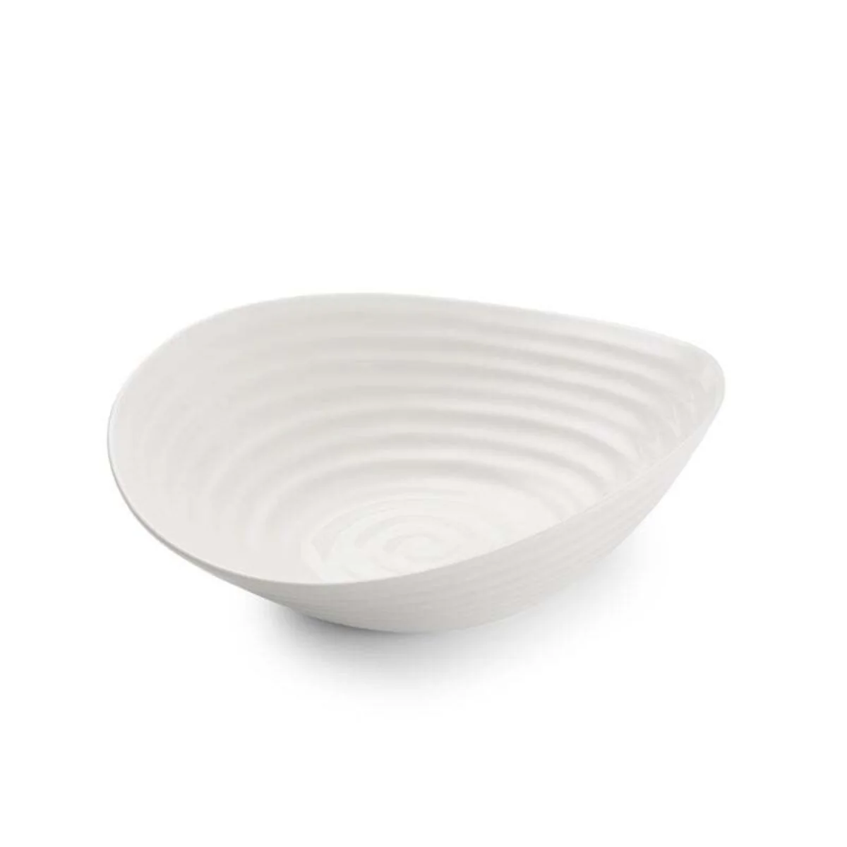 Portmeirion Sophie Conran Salad Bowl White 24cm - Image 3