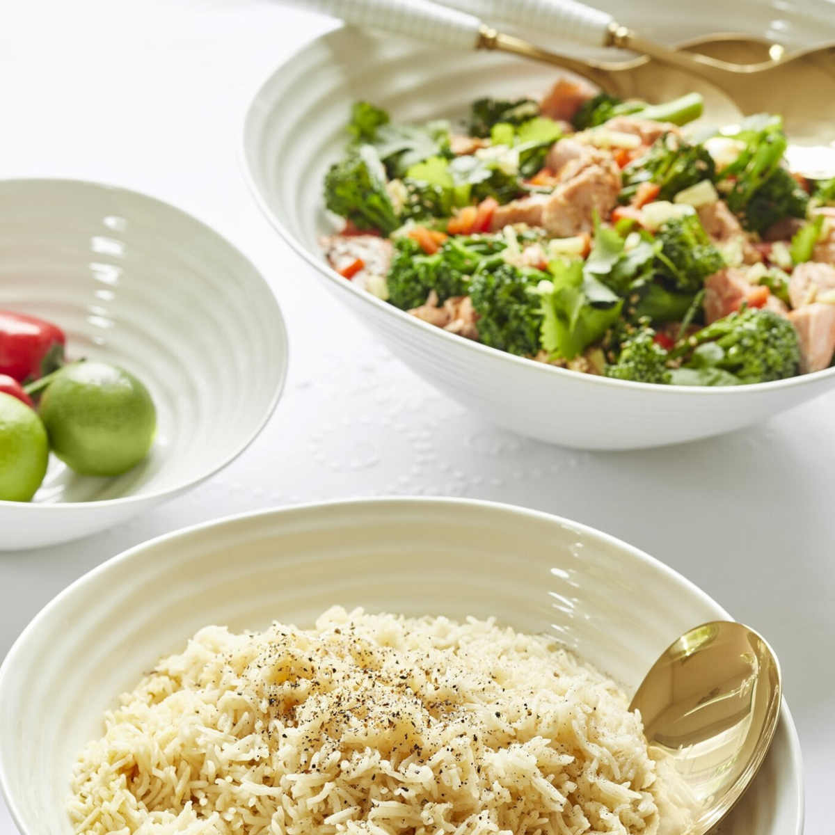 Portmeirion Sophie Conran Salad Bowls Set of 3 - Image 7