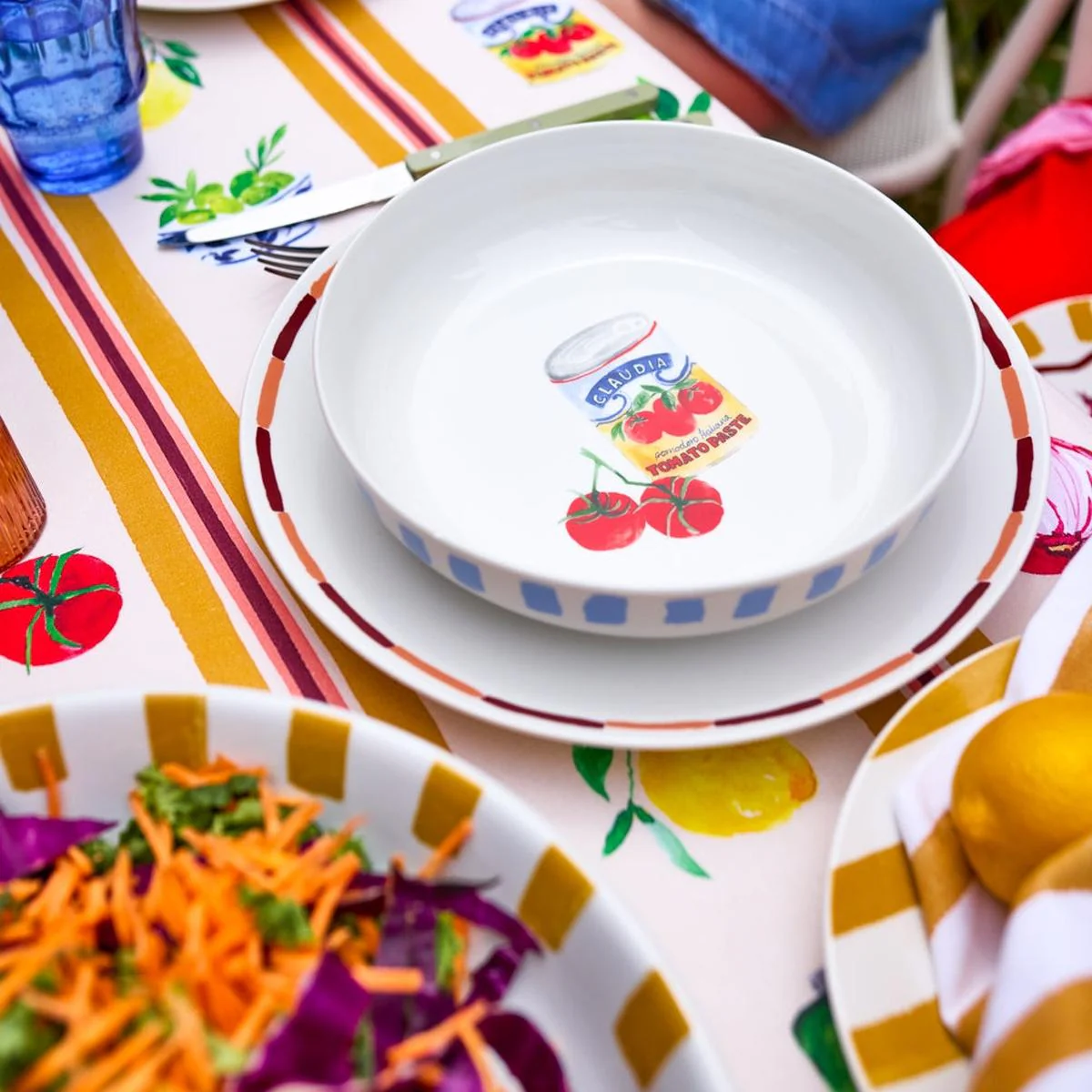 Porto Valentina Dinner Bowls 21.5cm (Set of 4) - Image 3