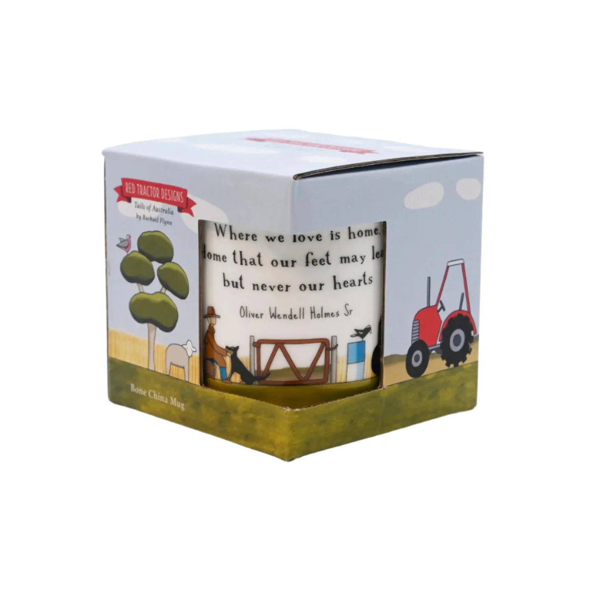 Red Tractor Design Homing Instincts Mug 300ml - Image 2