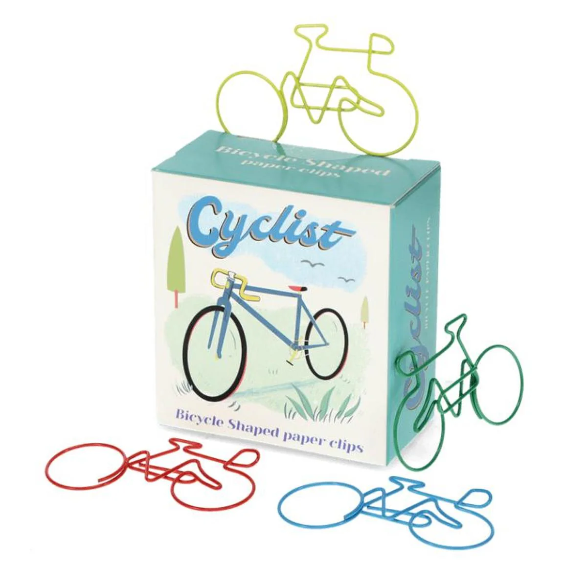 Rex London Cyclist Paper Clips - Image 3