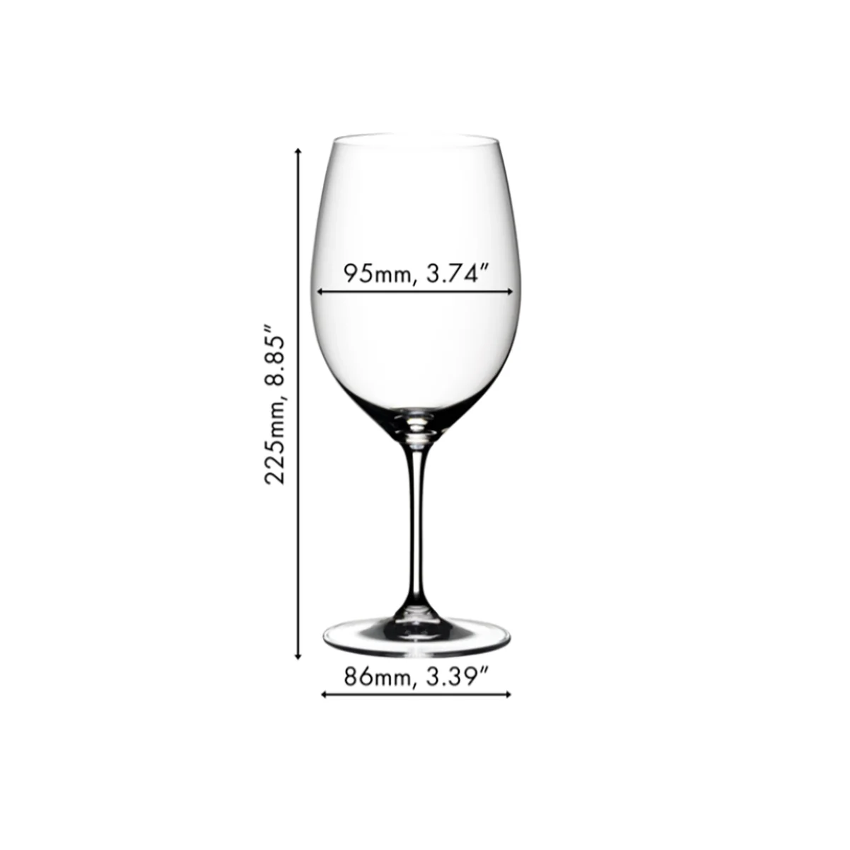 RIEDEL Vinum Cabernet Sauvignon/Merlot 610ml (Set of 2) - Image 5