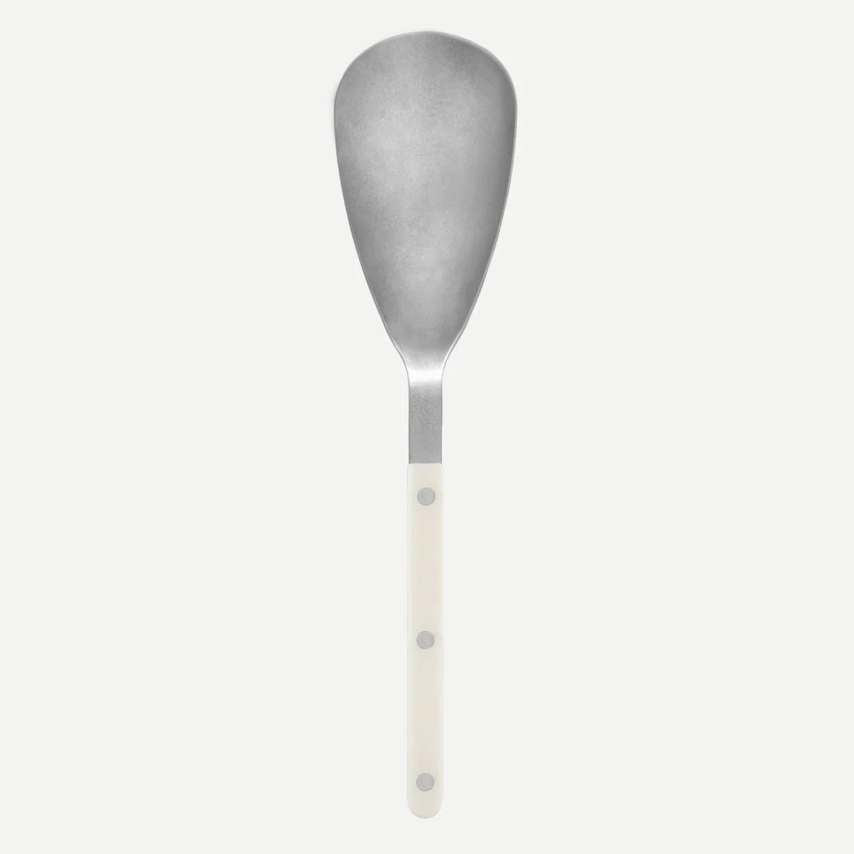 Sabre Bistrot Solid Rice Spoon Ivory 26cm - Image 3