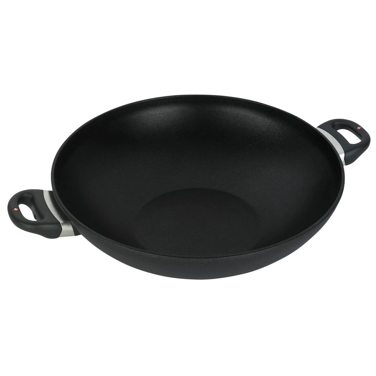 Swiss Diamond XD Induction Wok with Lid & Tempura Rack 36cm (6L) - Image 4