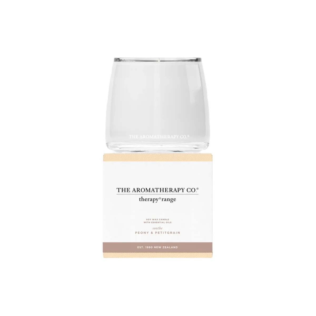 The Aromatherapy Co. Peony & Petitgrain Therapy Candle Soothe 260g - Image 2