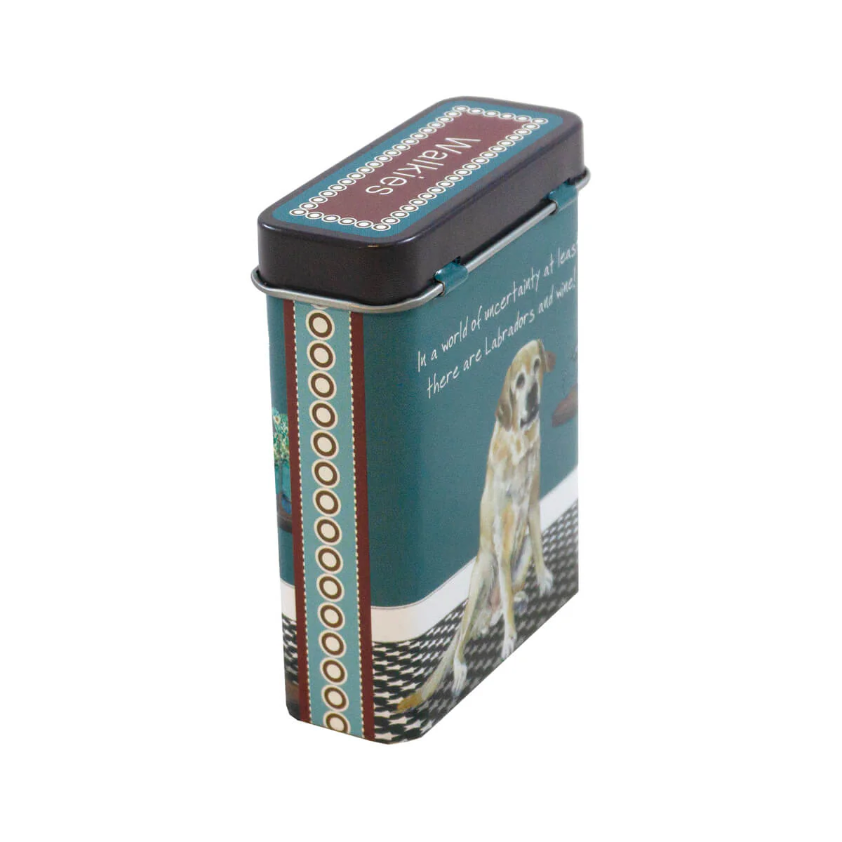 The Little Dog Laughed Labrador & Wine Treat Tin - Image 2