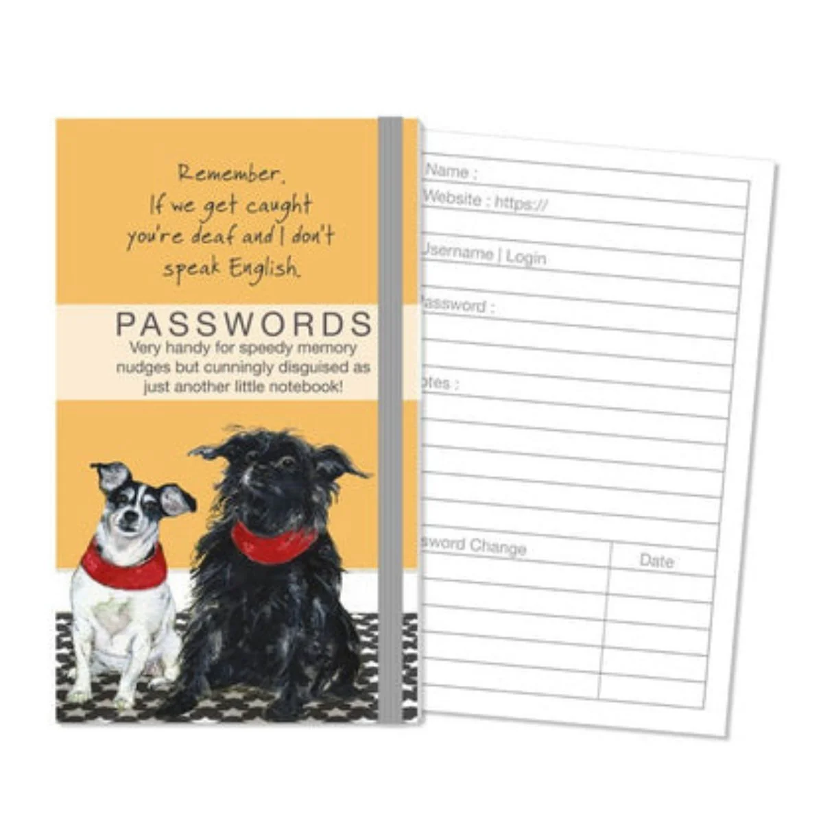The Little Dog Laughed Password Book - Caught - Image 2