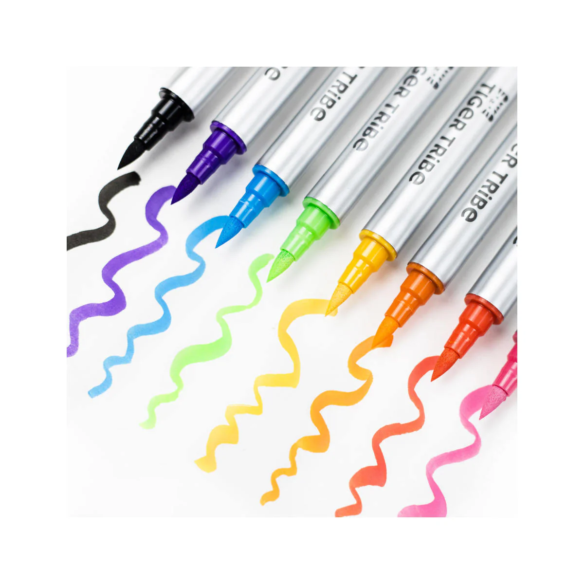 Tiger Tribe Dual Tip Paint Pens (Pack of 8) - Image 3