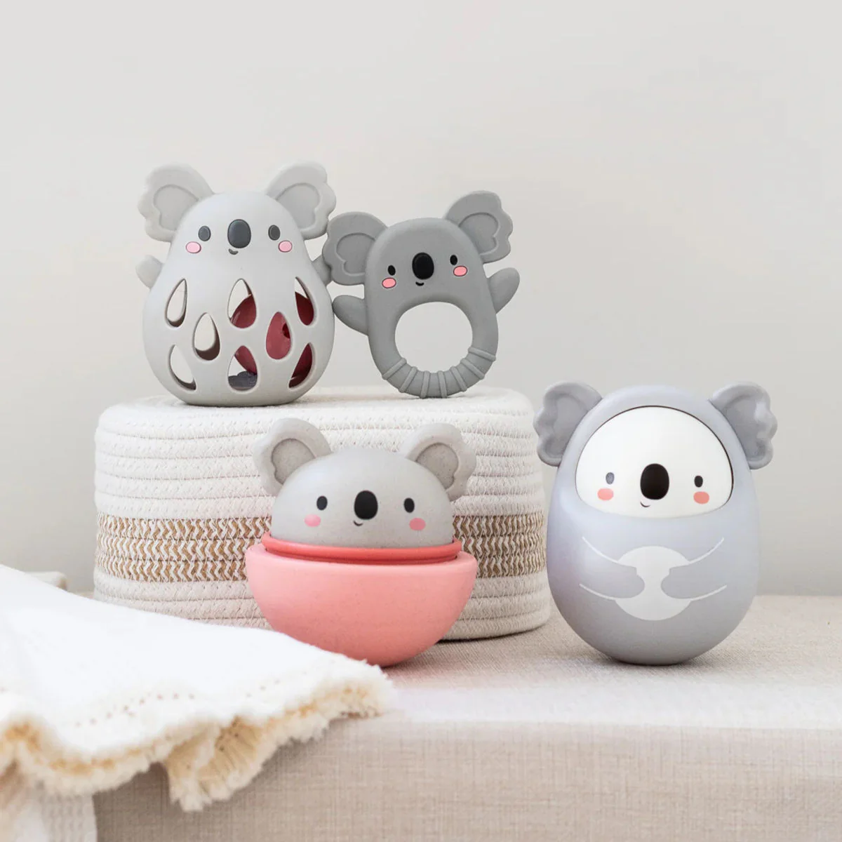 Tiger Tribe Koala Silicone Rattle - Image 4
