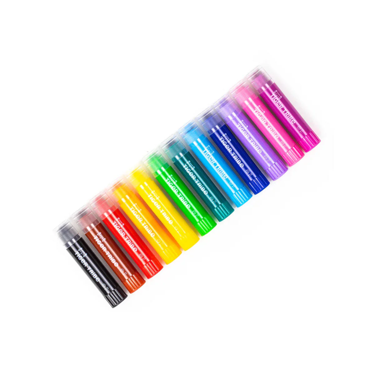 Tiger Tribe Mini Silk Crayons (Pack of 12) - Image 2