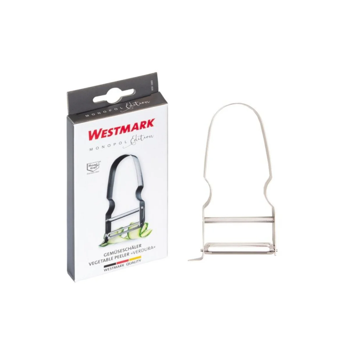 Westmark Exquisite Vegetable Peeler Stainless Steel - Image 5