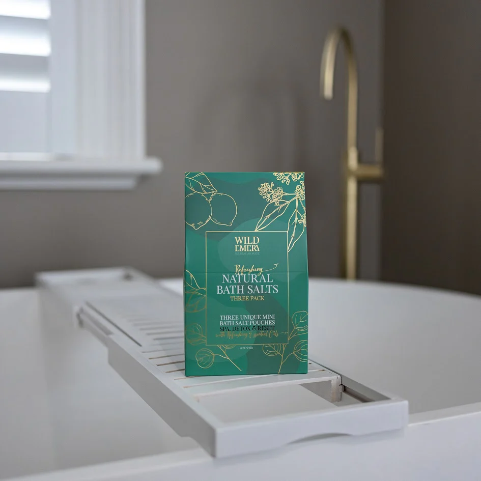Wild Emery Refreshing Bath Salts Pack of 3 - Image 5