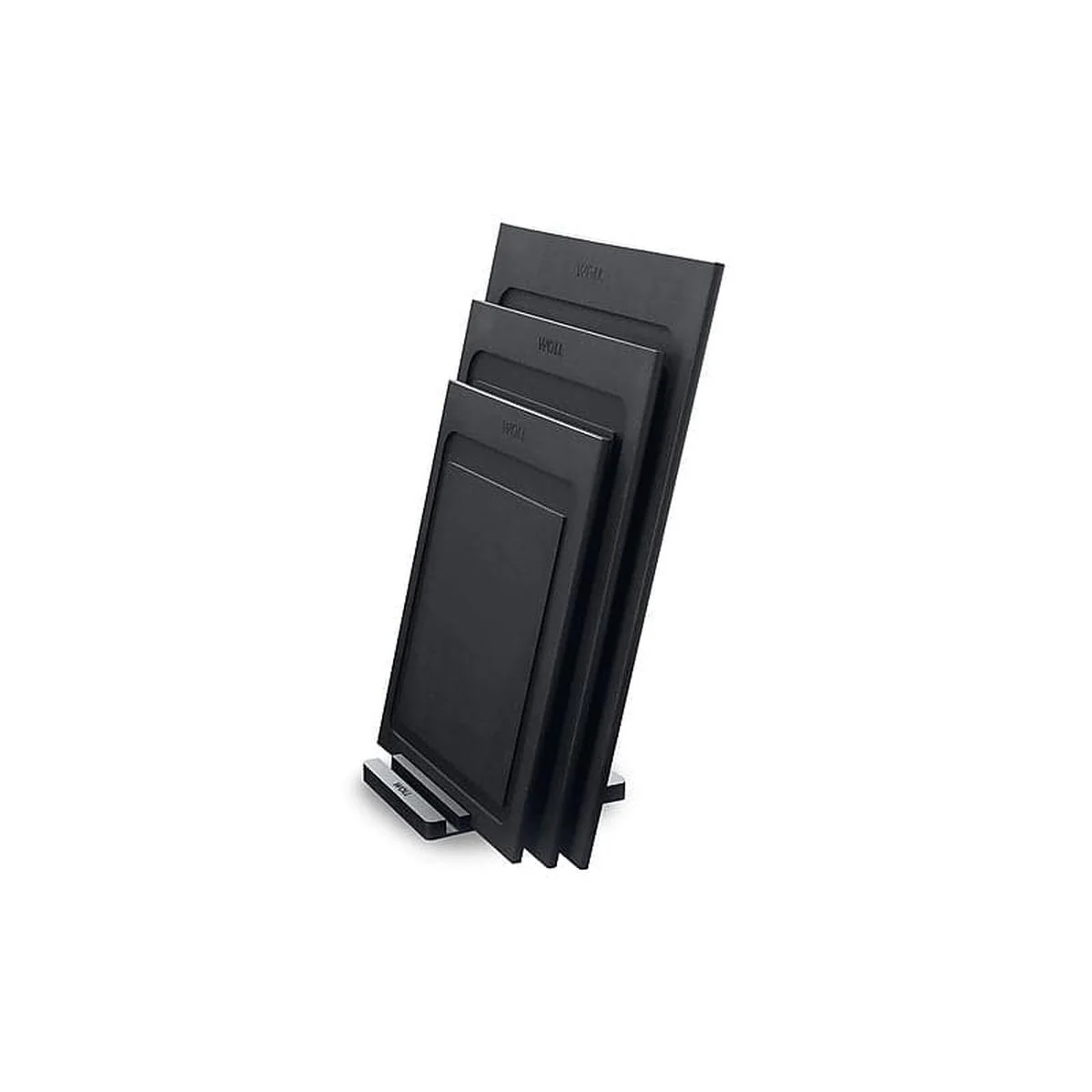 Woll Cut & Serve Board Black 30x22cm - Image 9