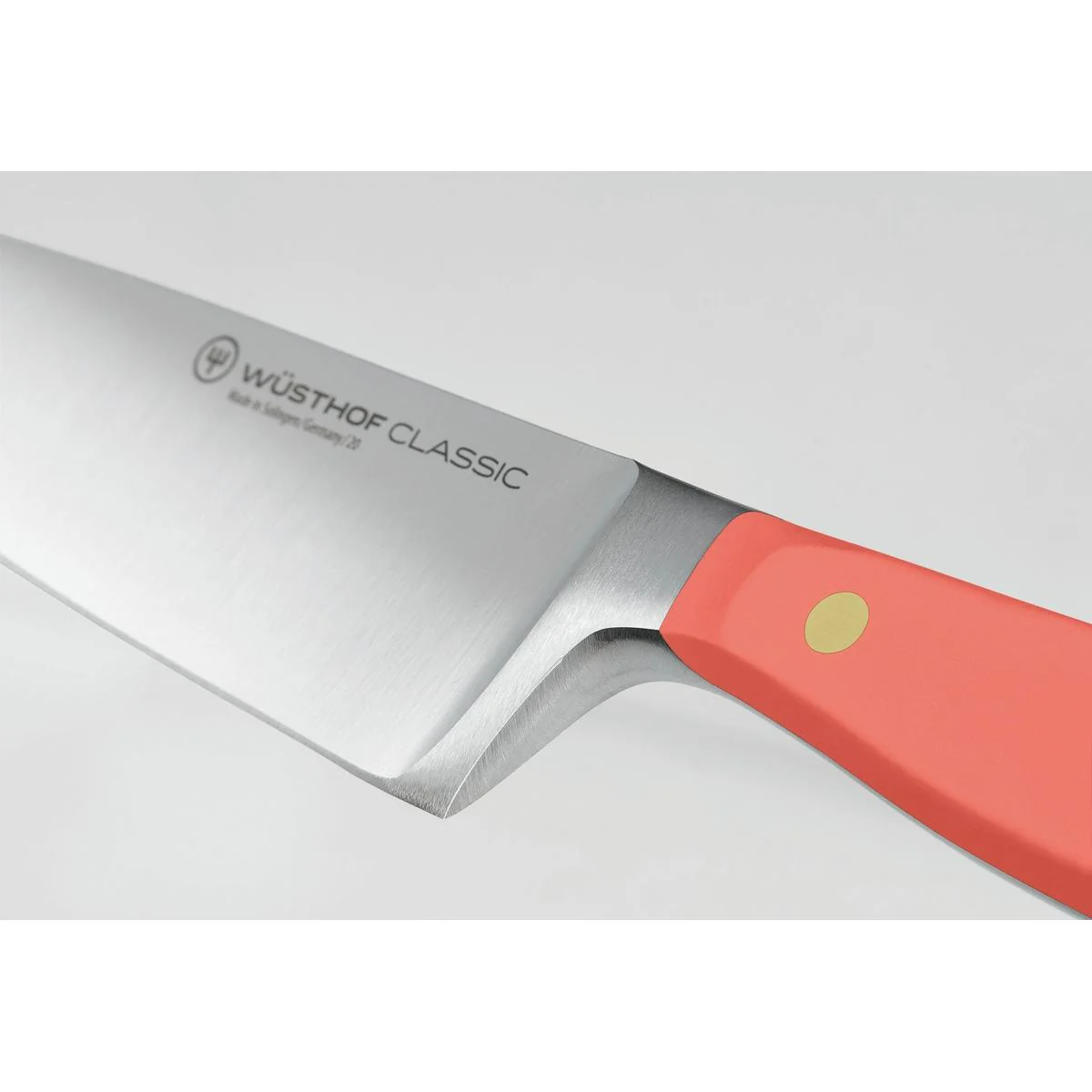 Wusthof Classic Colour Coral Peach Chef's Knife 20cm - Image 4