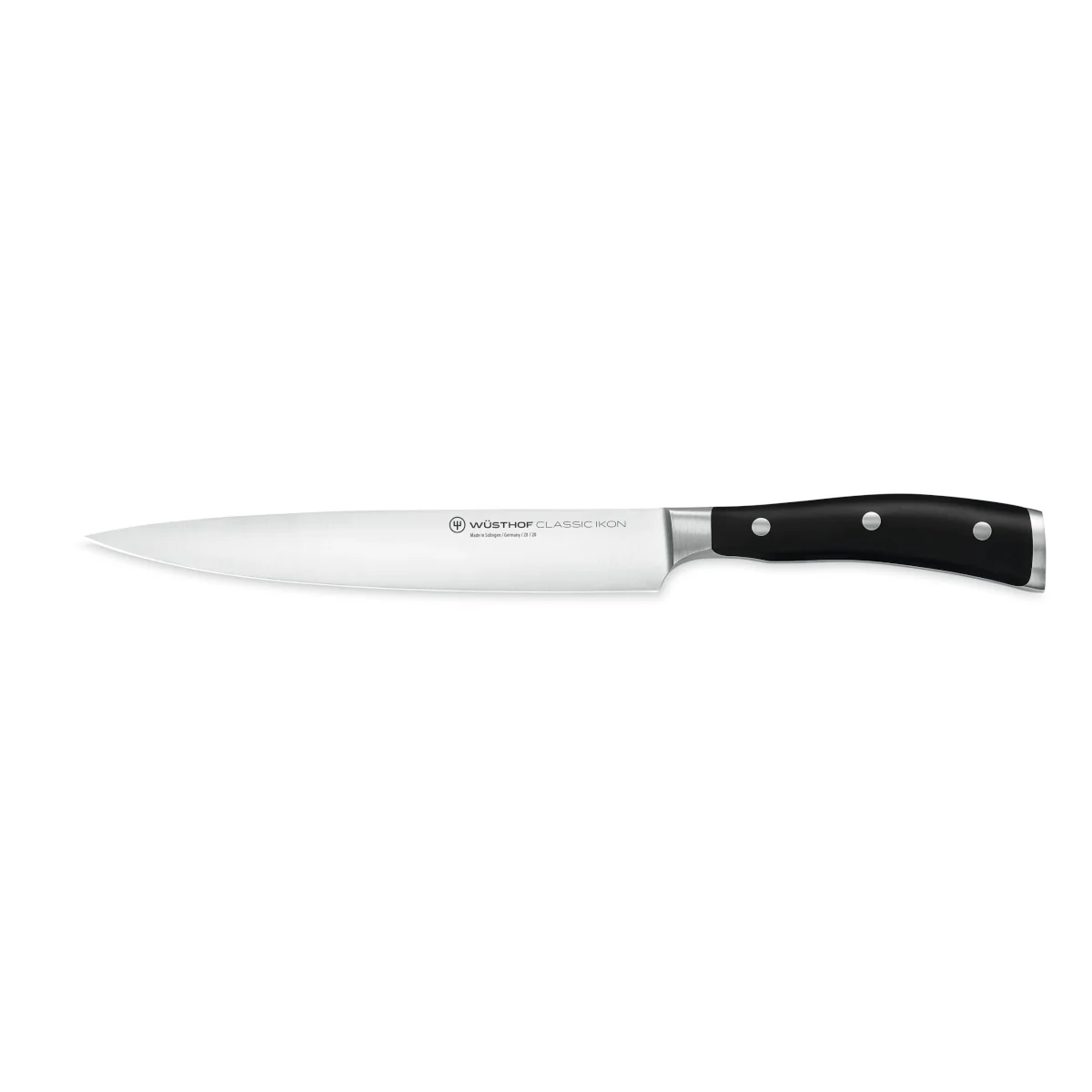 Wusthof Classic Ikon Black 3-Piece Chef's Knife Set - Image 3
